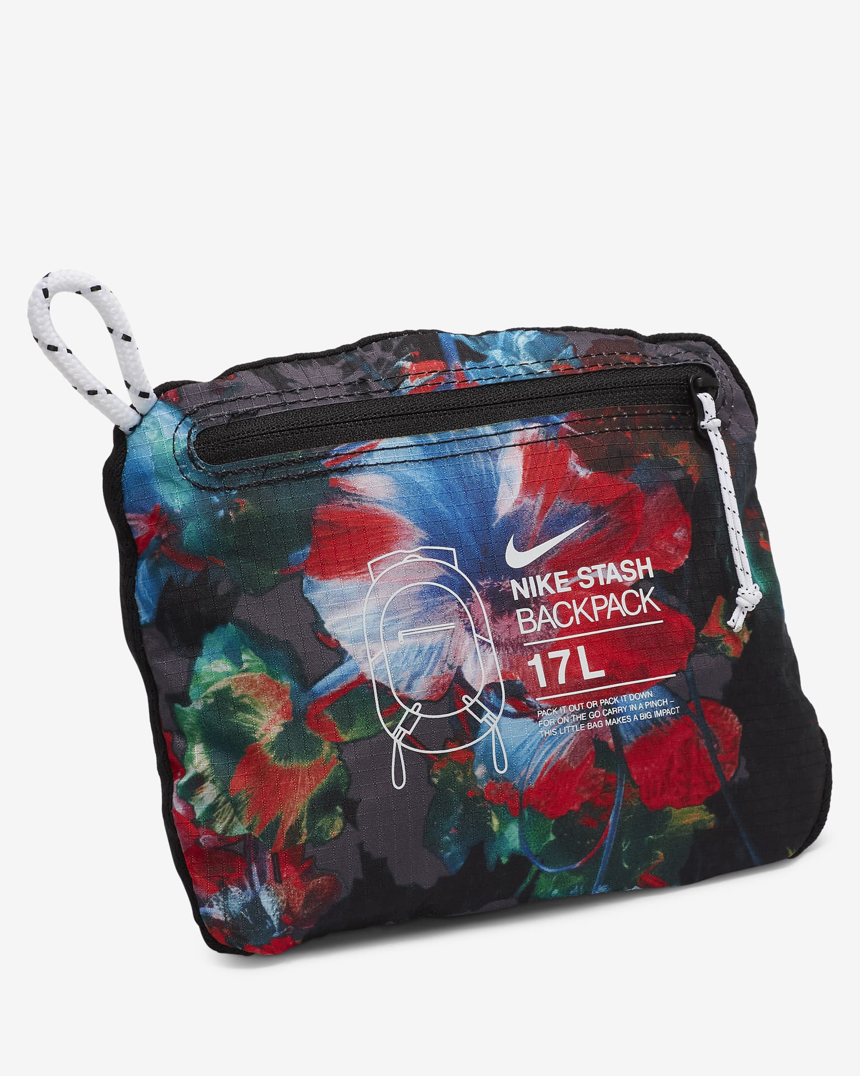 Printed backpack (17 l)